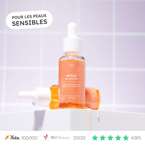 Huile visage - peaux sensibles - 30ml