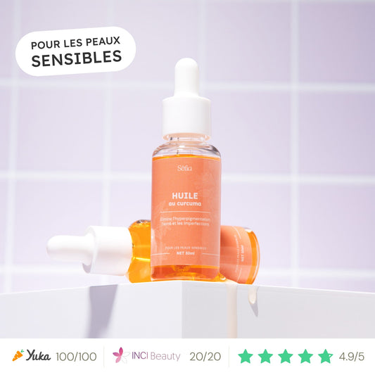 Huile visage - peaux sensibles - 30ml